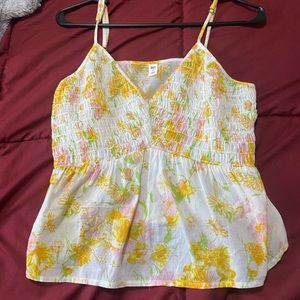 flower tank top